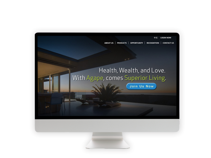 Agape Superior Living Website